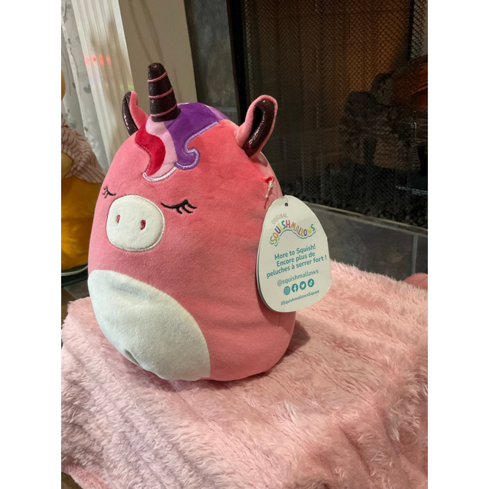 Squishmallows Gal 2022 Pink Unicorn Stuffed Animal 8” - Picture 2 of 7